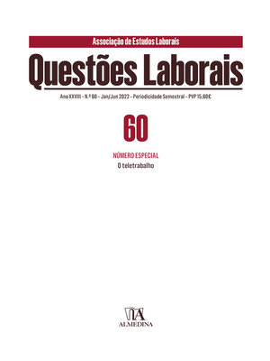 cover image of Questões Laborais n.º 60